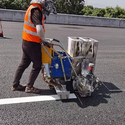 60Lx2 2コンポーネント道路線マークマシン 自動落下 押すバージョン
