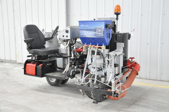 ミニ走行式熱可塑性路面標示トラック - 押出成形バージョン