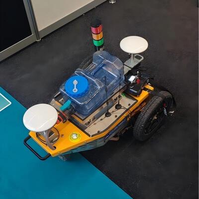 ロードラインプリマーキングロボット/マシン - インタートラフィックアムステルダム2026に出展 - GPS位置情報