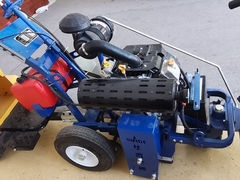 PCD磨き路線標識除去機