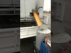 道路標識用の熱塑性予熱器/ボイラー