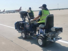 982つのコンポーネントのスプレーラインのストライプリングマシン