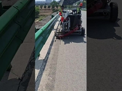 小型熱可塑性道路線引き三輪車